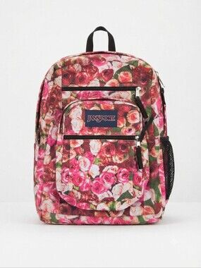 begonia pink jansport backpack Superbreak You still get two large main compartments Jansport Superbreak Plus Misty Rose
